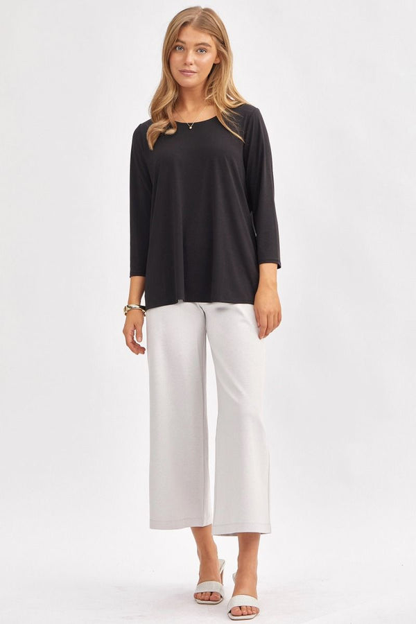 Dear Scarlett Signature Classic Round Neck Top-Womens-Villari Chic, women's online fashion boutique in Severna, Maryland
