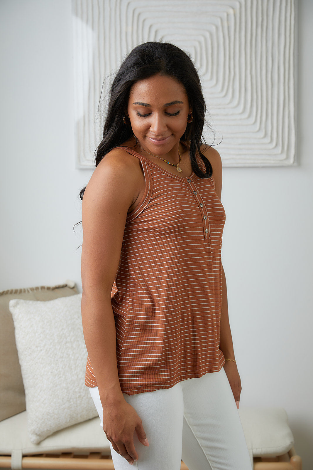 Tip Me Off Striped Tank-Womens-Villari Chic, women's online fashion boutique in Severna, Maryland