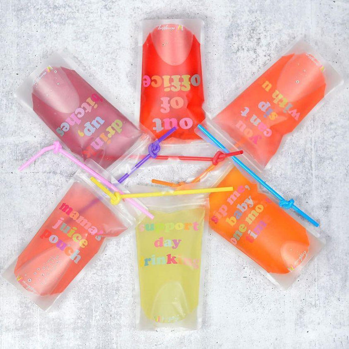 Adult Drink Pouch - 7 Designs!-Villari Chic, women's online fashion boutique in Severna, Maryland