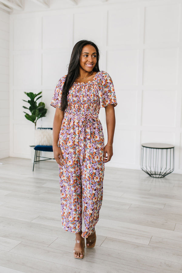 Better Than Fine Floral Jumpsuit-Womens-Villari Chic, women's online fashion boutique in Severna, Maryland