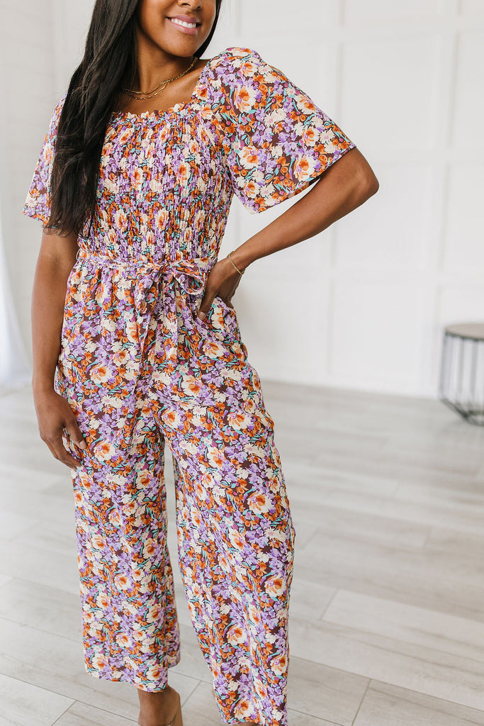 Better Than Fine Floral Jumpsuit-Womens-Villari Chic, women's online fashion boutique in Severna, Maryland