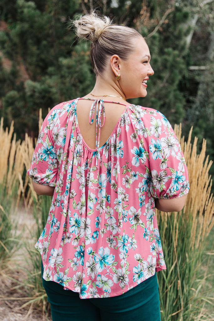Bloom So Bright Floral Top-Womens-Villari Chic, women's online fashion boutique in Severna, Maryland
