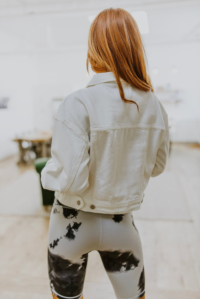 Judy Blue Brighter Days Boyfriend Fit Denim Jacket in White-Womens-Villari Chic, women's online fashion boutique in Severna, Maryland