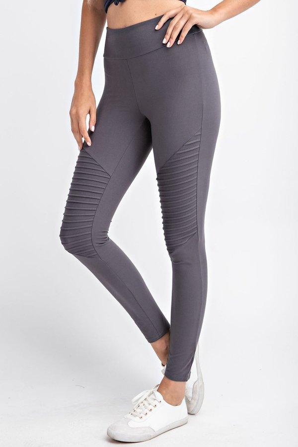 Buttery Soft Moto Leggings - 5 Colors!-Villari Chic, women's online fashion boutique in Severna, Maryland
