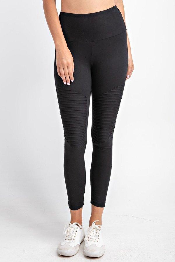 Buttery Soft Moto Leggings - 5 Colors!-Villari Chic, women's online fashion boutique in Severna, Maryland