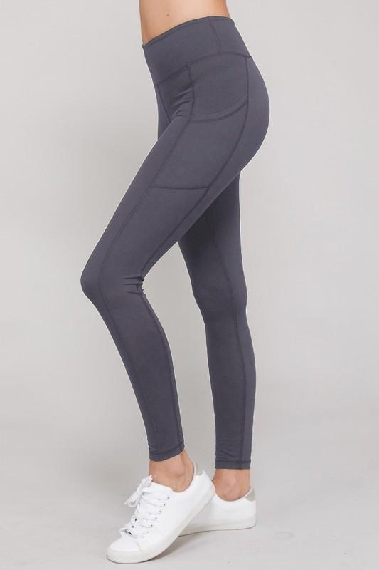 Buttery Soft Pocket Leggings - 5 Solid Colors!-Villari Chic, women's online fashion boutique in Severna, Maryland
