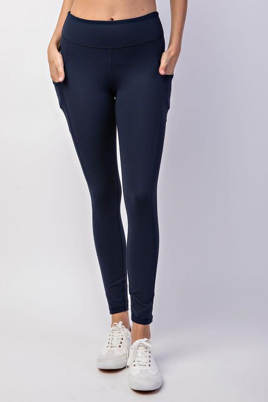 Buttery Soft Pocket Leggings - 5 Solid Colors!-Villari Chic, women's online fashion boutique in Severna, Maryland