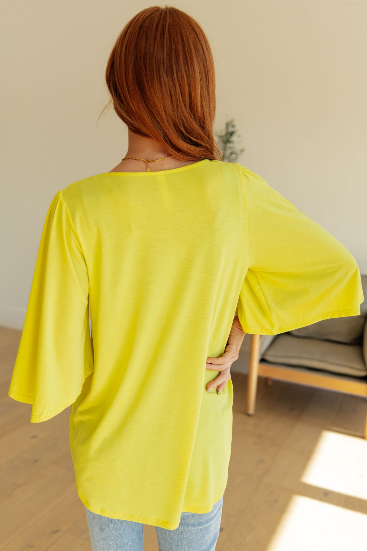 Cali Top in Neon Yellow-Womens-Villari Chic, women's online fashion boutique in Severna, Maryland