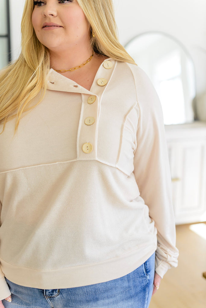 Capture the Day Side-Button Hoodie in Oatmeal-Womens-Villari Chic, women's online fashion boutique in Severna, Maryland