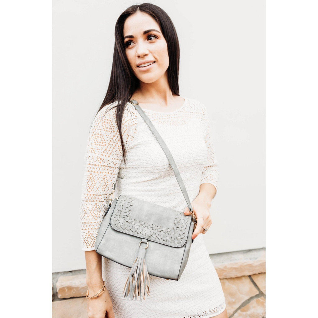 Chic Tassel Crossbody Bag - 3 Colors!-Villari Chic, women's online fashion boutique in Severna, Maryland