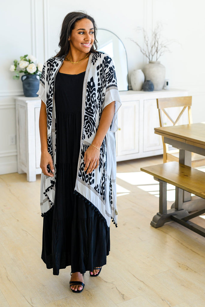Classically Cool Tiered Maxi Dress in Black-Womens-Villari Chic, women's online fashion boutique in Severna, Maryland