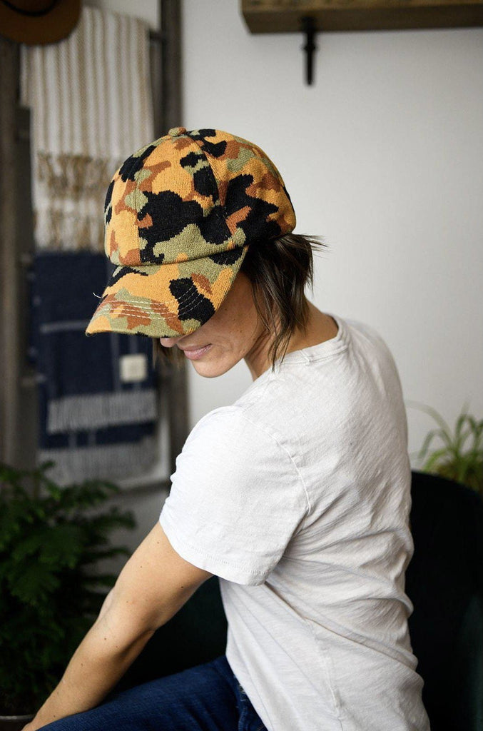 Crochet Knitted Camo Hats with Criss-Cross Back - 2 Colors!-Villari Chic, women's online fashion boutique in Severna, Maryland