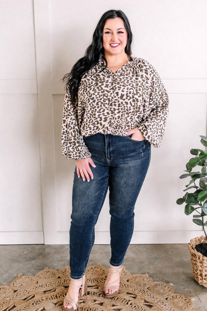 Judy Blue Slim Fit Tummy Control Jeans in Dark Wash-Villari Chic, women's online fashion boutique in Severna, Maryland