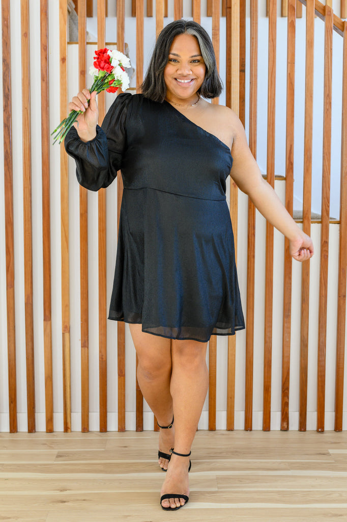 Date Night Dress in Black-Womens-Villari Chic, women's online fashion boutique in Severna, Maryland