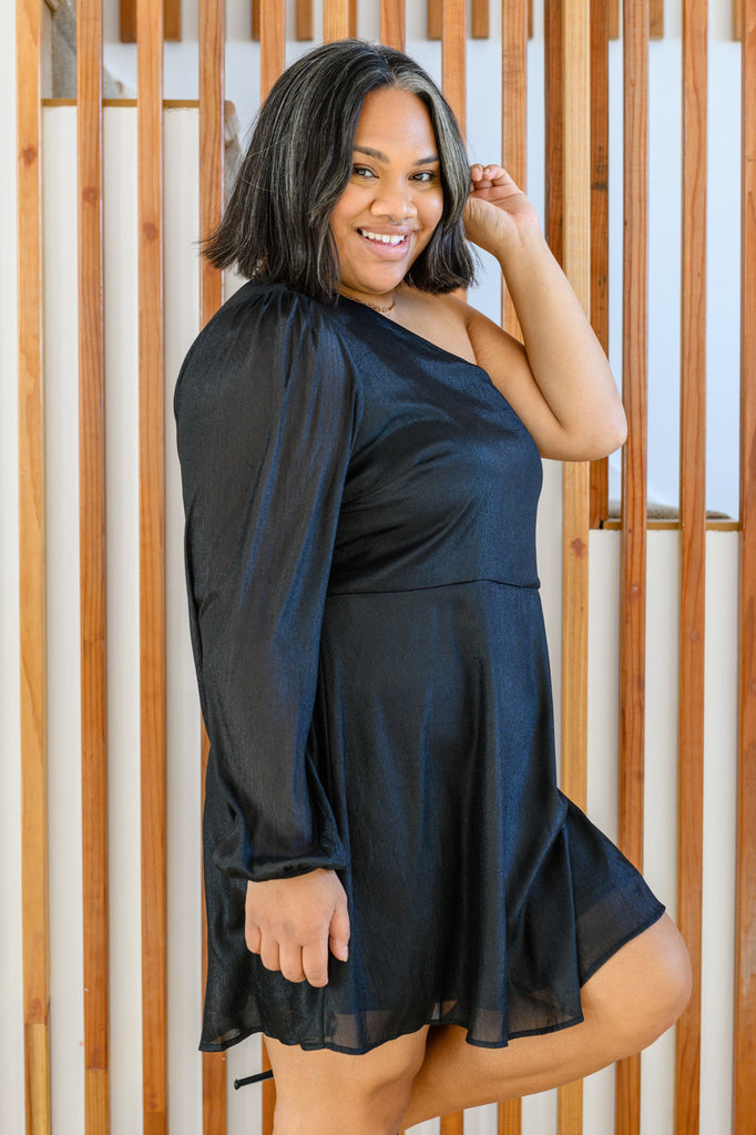 Date Night Dress in Black-Womens-Villari Chic, women's online fashion boutique in Severna, Maryland