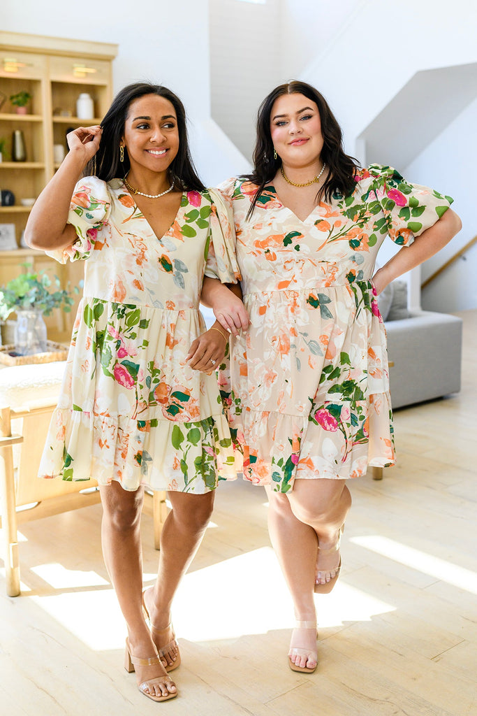 Delightful Surprise Floral Dress-Womens-Villari Chic, women's online fashion boutique in Severna, Maryland