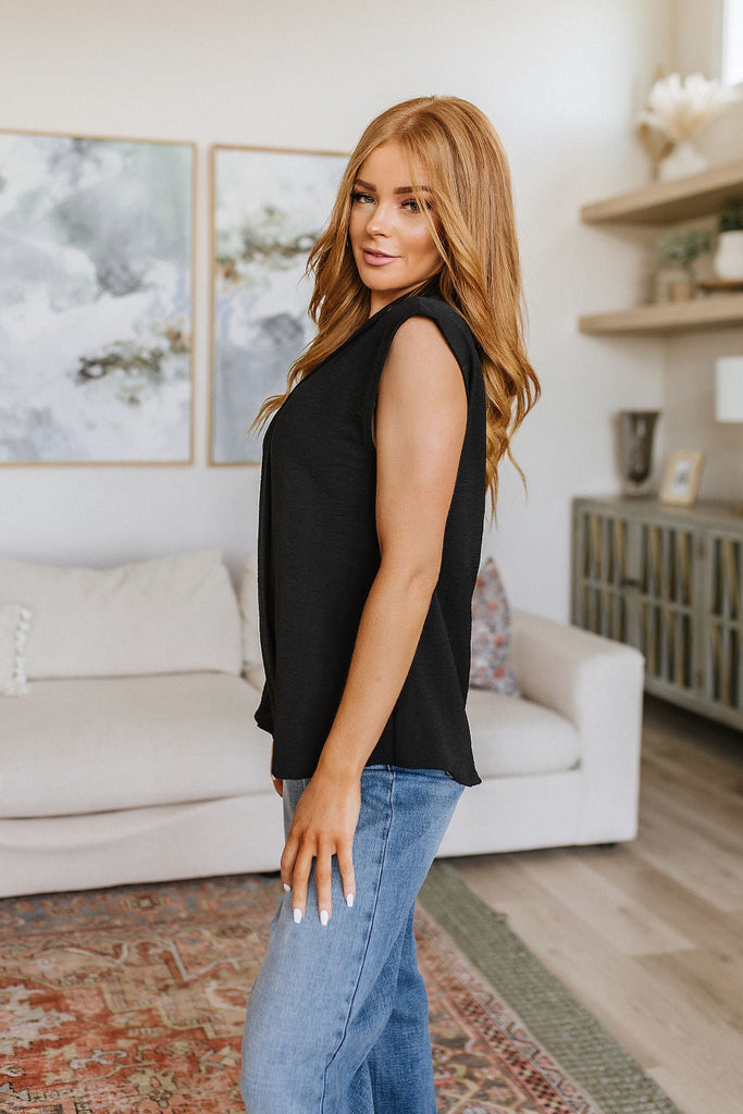 Elevate Everyday Blouse in Black-Womens-Villari Chic, women's online fashion boutique in Severna, Maryland