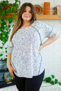 Endless Joy Floral Top-Womens-Villari Chic, women's online fashion boutique in Severna, Maryland