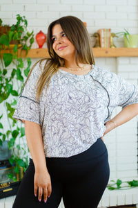 Endless Joy Floral Top-Womens-Villari Chic, women's online fashion boutique in Severna, Maryland