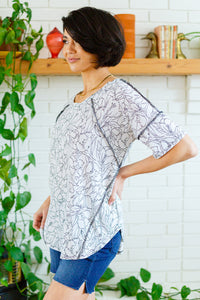 Endless Joy Floral Top-Womens-Villari Chic, women's online fashion boutique in Severna, Maryland