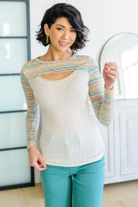 Evidently Extra Peek-a-boo Cut-Out Top-Womens-Villari Chic, women's online fashion boutique in Severna, Maryland