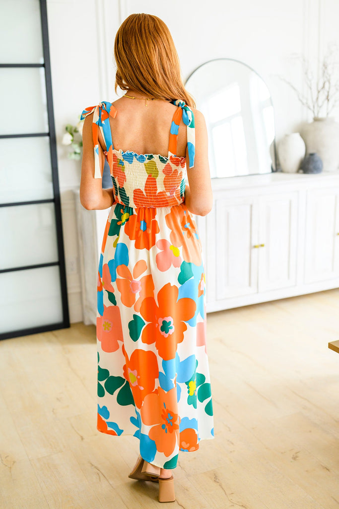 Forget Me Not Floral Maxi Dress-Womens-Villari Chic, women's online fashion boutique in Severna, Maryland