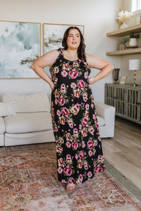 Fortuitous in Floral Maxi Dress-Womens-Villari Chic, women's online fashion boutique in Severna, Maryland