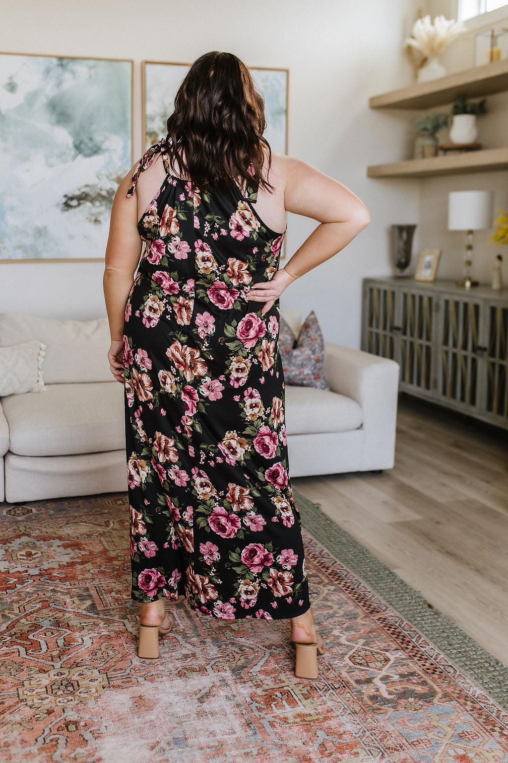 Fortuitous in Floral Maxi Dress-Womens-Villari Chic, women's online fashion boutique in Severna, Maryland