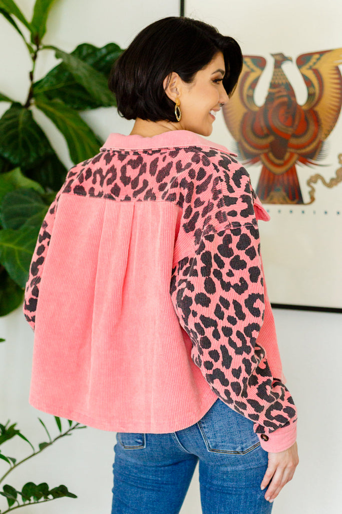 Free Spirit Animal Print Jacket-Womens-Villari Chic, women's online fashion boutique in Severna, Maryland