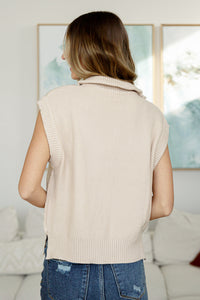 Golf at Four Cable Knit Vest-Layers-Villari Chic, women's online fashion boutique in Severna, Maryland