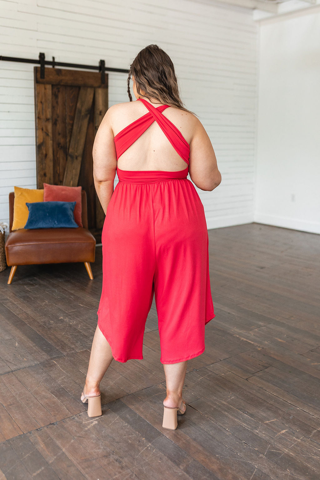 Good Idea Jumpsuit in Red-Womens-Villari Chic, women's online fashion boutique in Severna, Maryland