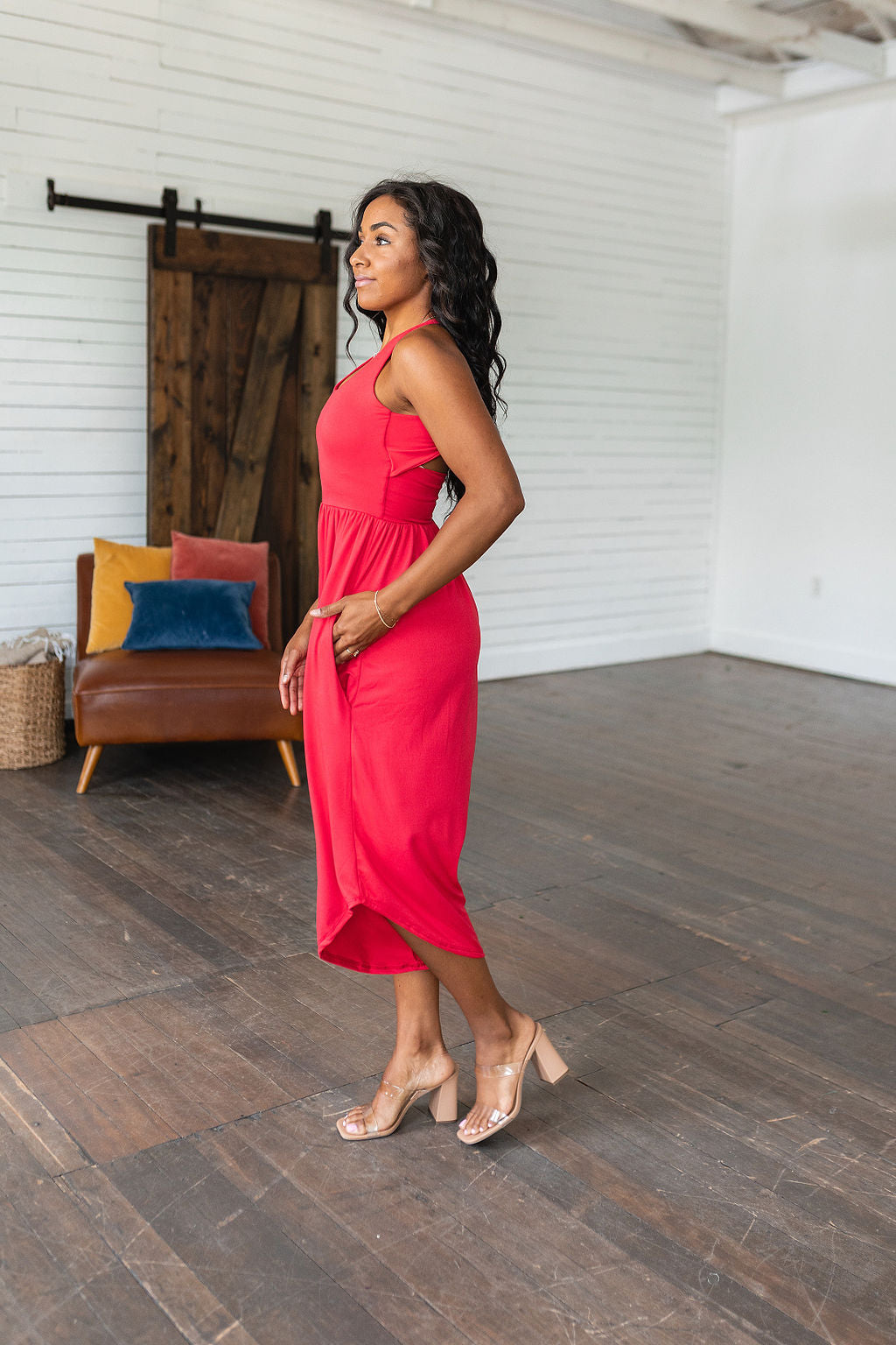 Good Idea Jumpsuit in Red-Womens-Villari Chic, women's online fashion boutique in Severna, Maryland