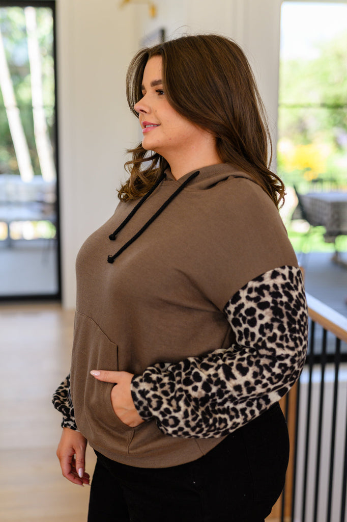 Here & There Leopard Print Hoodie-Womens-Villari Chic, women's online fashion boutique in Severna, Maryland