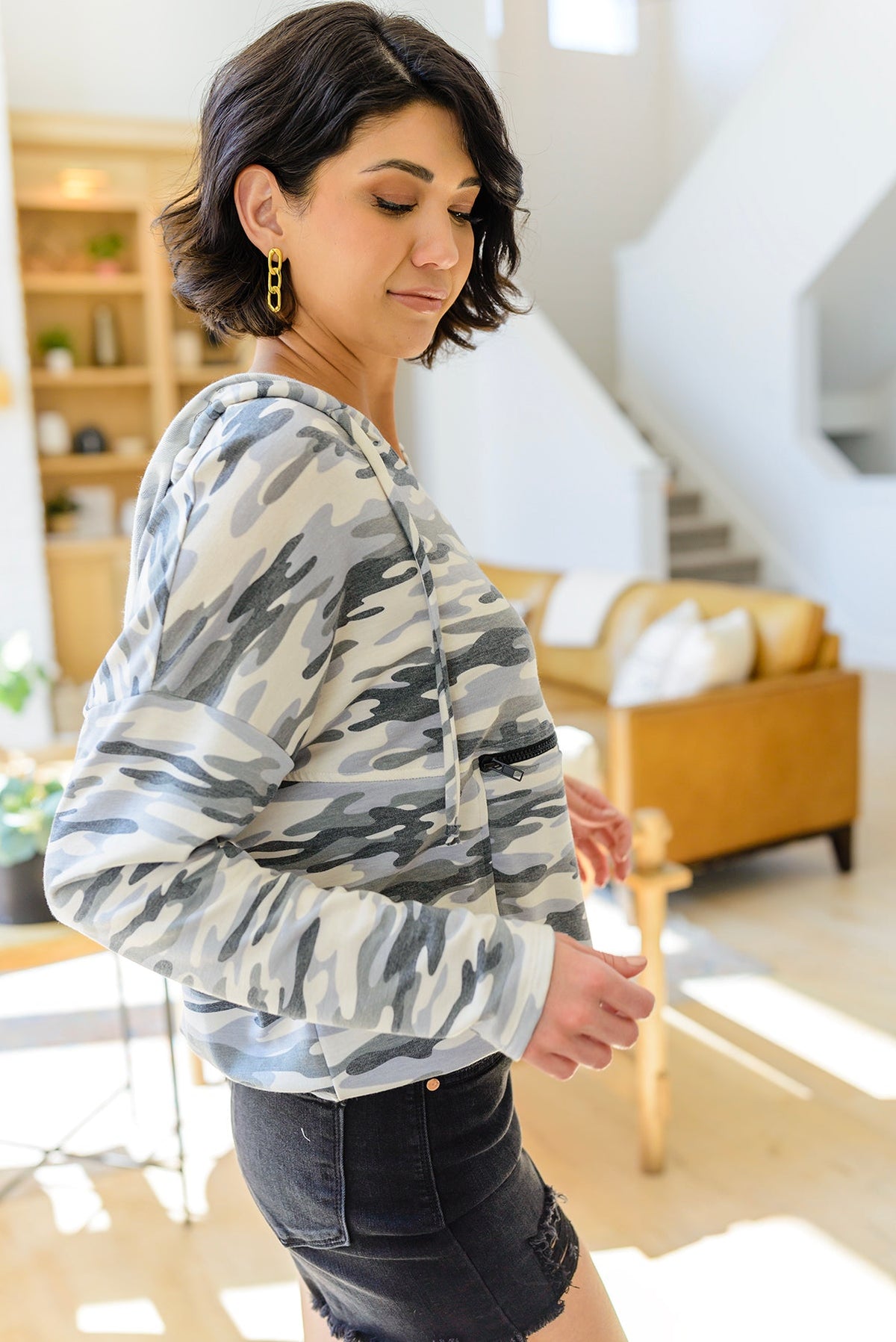 Hide & Seek Camo Hoodie-Womens-Villari Chic, women's online fashion boutique in Severna, Maryland