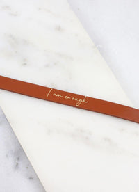 Inspirational Vegan Leather Snap Bracelet - 5 Saying Choices!-Villari Chic, women's online fashion boutique in Severna, Maryland