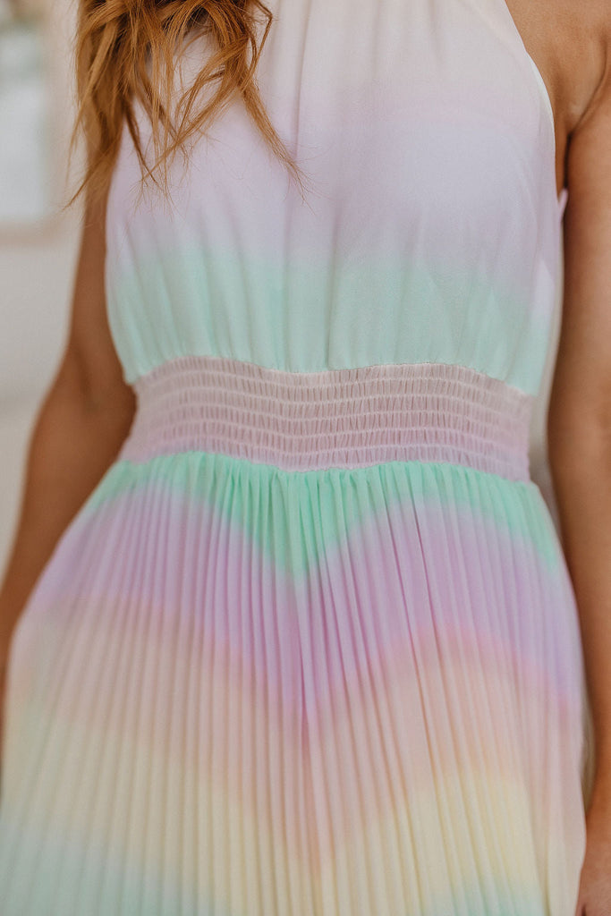 Irresistibly Iridescent Maxi Dress-Womens-Villari Chic, women's online fashion boutique in Severna, Maryland