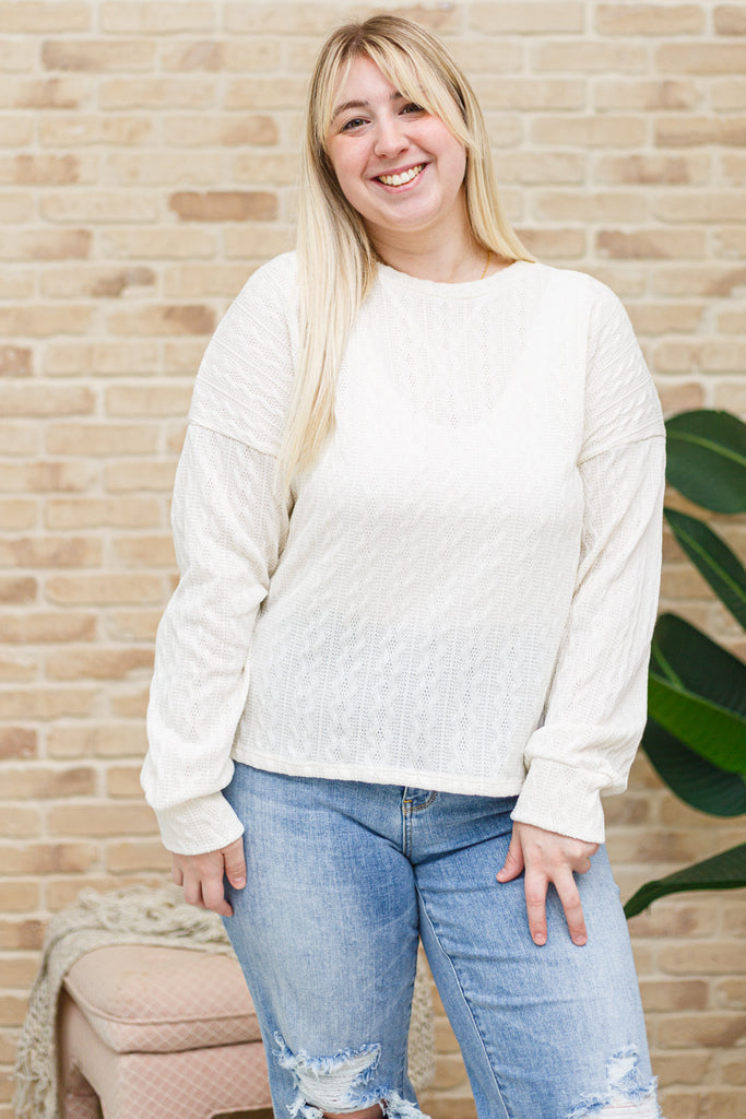 Keep Me Here Knit Sweater in Ivory-Womens-Villari Chic, women's online fashion boutique in Severna, Maryland