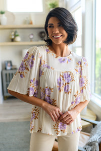 Lavender Haze Blouse-Womens-Villari Chic, women's online fashion boutique in Severna, Maryland