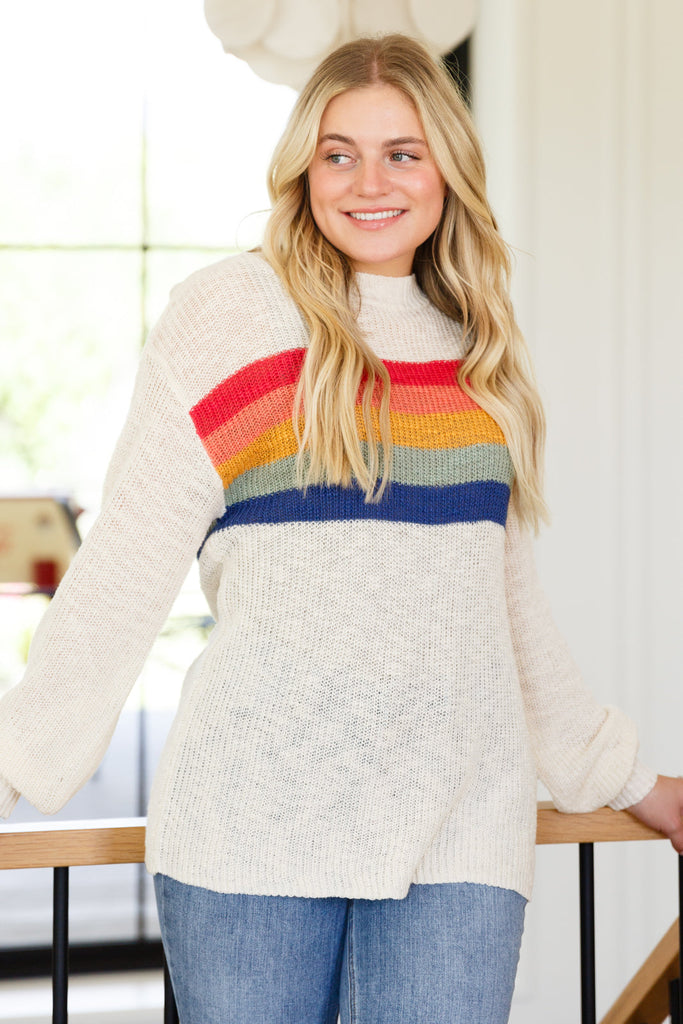 Love That For Us Striped Sweater-Womens-Villari Chic, women's online fashion boutique in Severna, Maryland