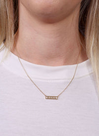 Mama Cutout Necklace-Villari Chic, women's online fashion boutique in Severna, Maryland