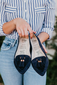 Midnight Blues Rollasole Loafers-Villari Chic, women's online fashion boutique in Severna, Maryland