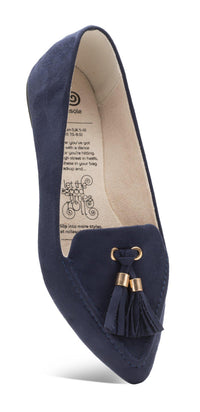 Midnight Blues Rollasole Loafers-Villari Chic, women's online fashion boutique in Severna, Maryland