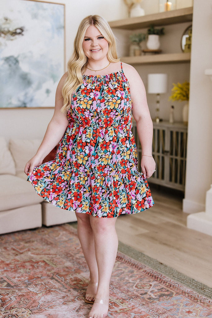 My Side of the Story Floral Dress-Womens-Villari Chic, women's online fashion boutique in Severna, Maryland