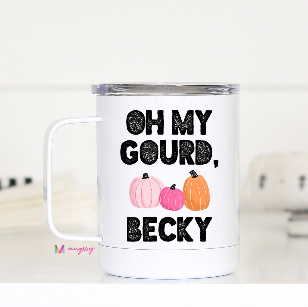 Oh My Gourd, Becky Travel Mug-Villari Chic, women's online fashion boutique in Severna, Maryland