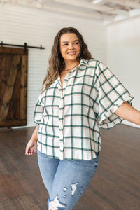 Perfect Picnic Plaid Top-Womens-Villari Chic, women's online fashion boutique in Severna, Maryland