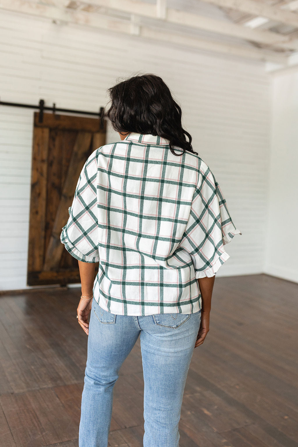 Perfect Picnic Plaid Top-Womens-Villari Chic, women's online fashion boutique in Severna, Maryland