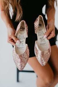 Rollasole Sparkling Rose' Flats-Villari Chic, women's online fashion boutique in Severna, Maryland