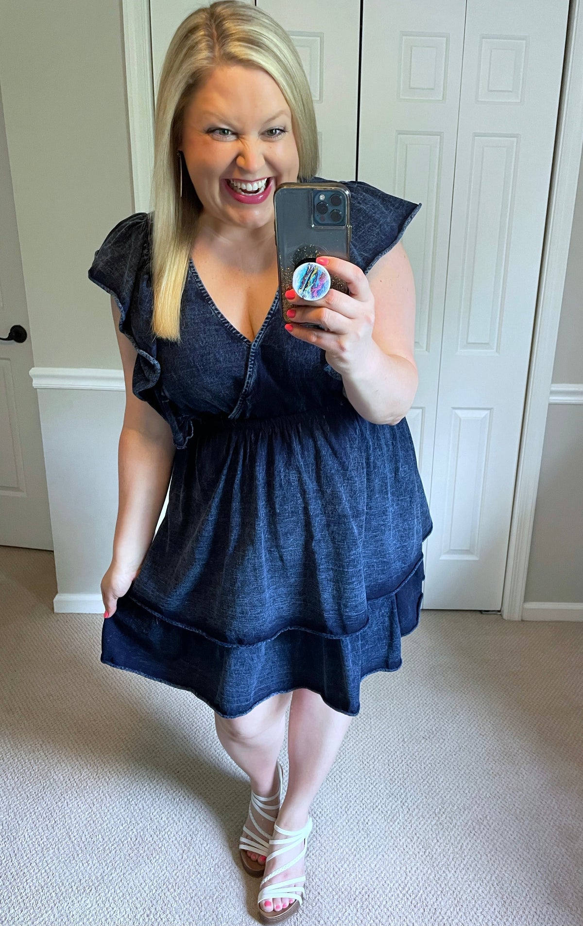 Ruffle Babydoll Dress | Villari Chic | Severna Park, MD 2X Ruffle Babydoll Dress | Villari Chic | Severna Park, MD 2X