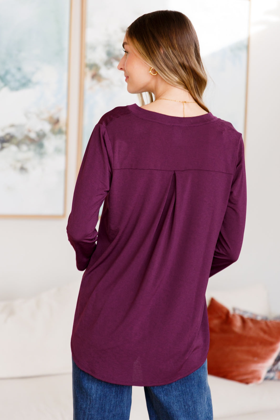 So Outstanding Top in Plum-Tops-Villari Chic, women's online fashion boutique in Severna, Maryland