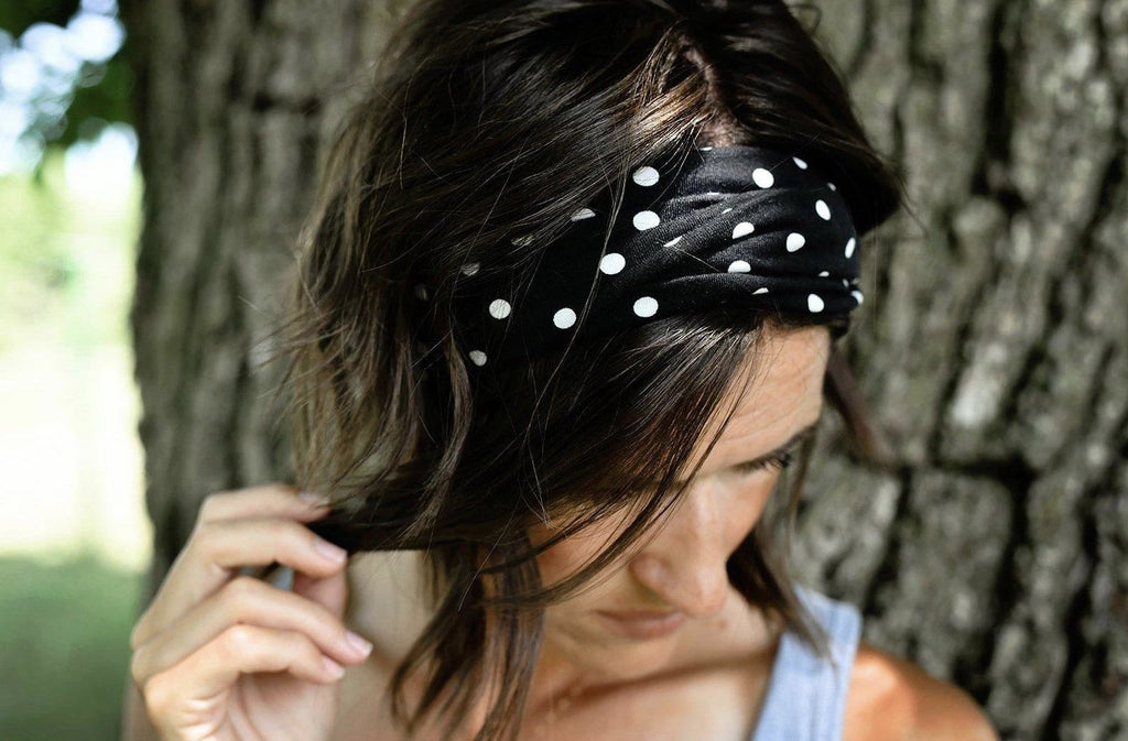 Soft Polka Dot Headband - 4 Colors!-Villari Chic, women's online fashion boutique in Severna, Maryland